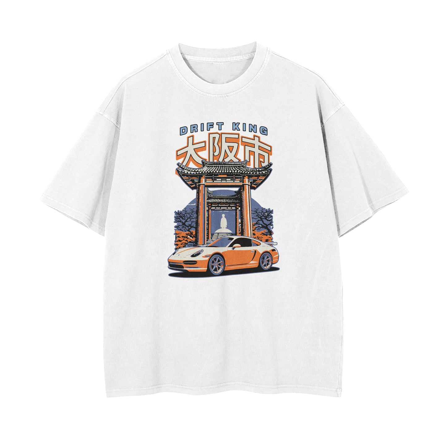 Drift King Oversized T-shirt - White